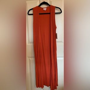 LLR Orange Rust Color Joy Vest